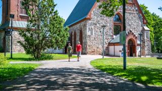 Pyhän Laurin kirkko.